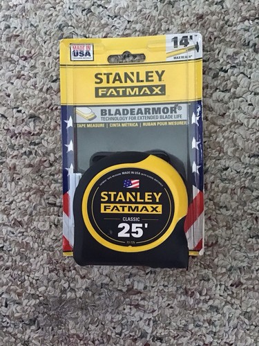 Stanley fatmax 25ft tape - fatmax,