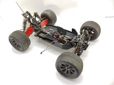 Older Version Losi 8ight-T 1/8 Nitro Truggy Roller Rolling Chassis Used