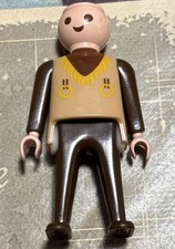 Playmobil man cowboy trapper brown 3397 damaged