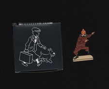 HERGÉ . FIGURINE MÉTAL