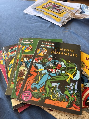 Lot captain america - bd,