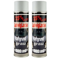 Primaire Gris 2 X 500Ml Spray Anti-Rouille Pour Peinture Automobile