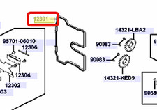 Joint de couvercle de soupape