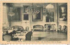 54 - Toul - Le Salon Rond de l'Hôtel de Ville (Old Bishopric, 1740), currently