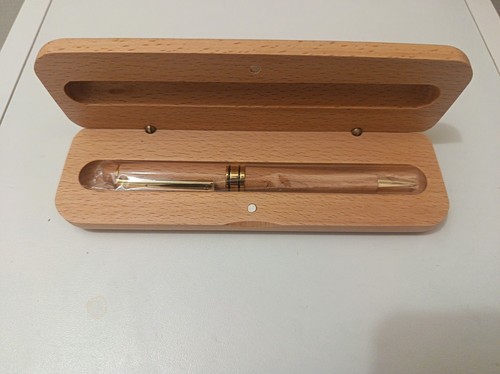 Plume stylo bois - plume, en