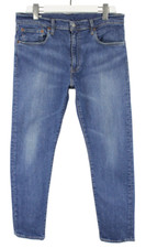 Jeans Levi's Lot 512 Pour Homme W34/~L27 Coupe Tapered Zip Fly Stretch Bleu