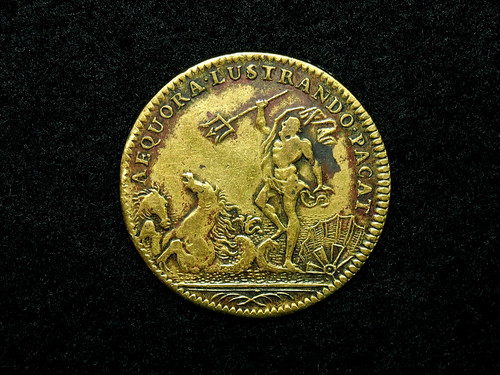 Jeton laiton 27mm louis xiv - laiton,