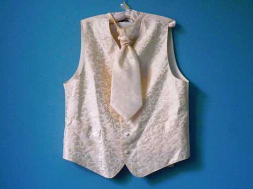 Gilet costume lavallière - gilet, de