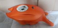 MOTO GUZZI GREY ORANGE FUEL TANK