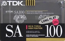 TDK SA 100 VINTAGE 1990 TYPE