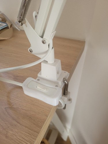 Support pour interupteur lampe