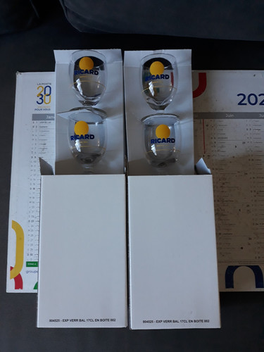 Verres ricard neufs avec - ricard,
