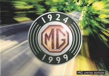 Catalogue Brochure MG MGF