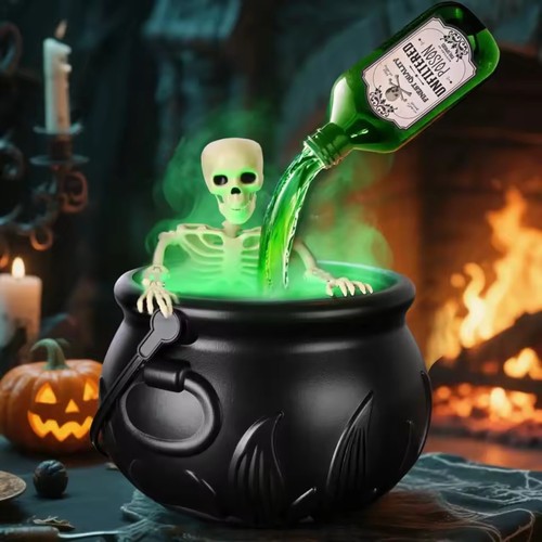 Chaudron sorcière halloween - sorcière,