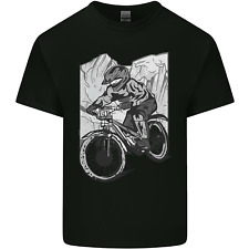 T-Shirt Enfant De VTT DH Pour Enfants