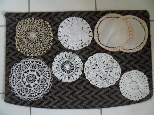 Napperons ronds crochet - ronds,