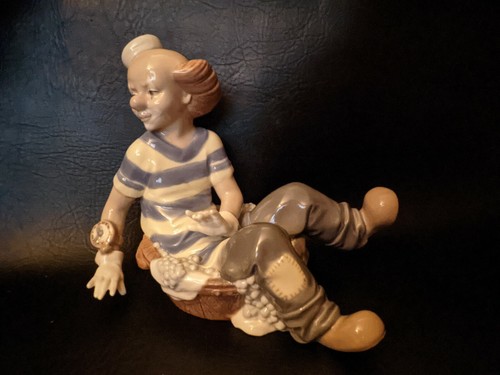Nadal clown porcelaine - clown,