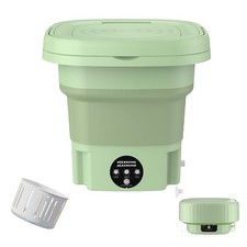 12L Machine a laver portable, Mini machine à laver, jusquà 1,7 kg, lave-linge...