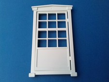 PLAYMOBIL Western - *Cadre blanc cintré + porte pour maison ancienne/nouvelle