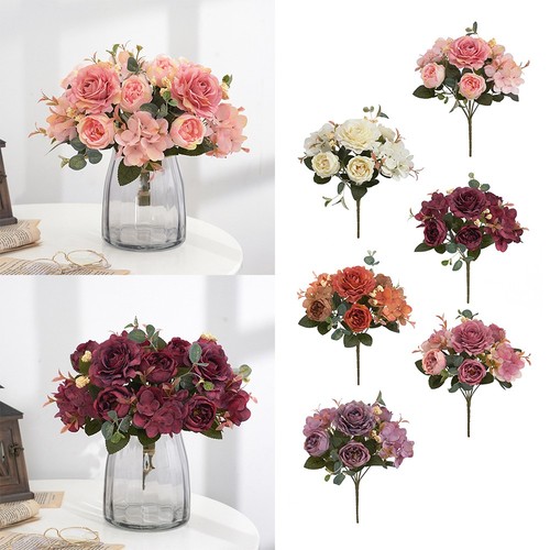 Rose pink silk peony - rose,