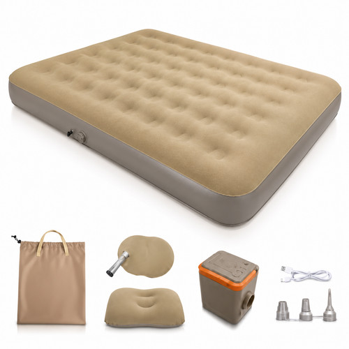 Matelas gonflable camping - gonflable,