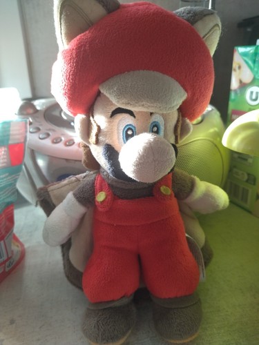 Peluche super mario écureuil - peluche,