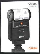 MODE D'EMPLOI / INSTRUCTIONS FOR USE : OSRAM FLASH VS 340 STUDIO - EN BON ETAT