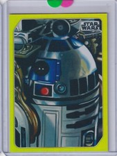 2023 TOPPS STAR WARS GALAXY CELEBRATION EUROPE YELLOW /150 R2D2 R2 D2