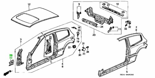 Oem honda civic front - honda,