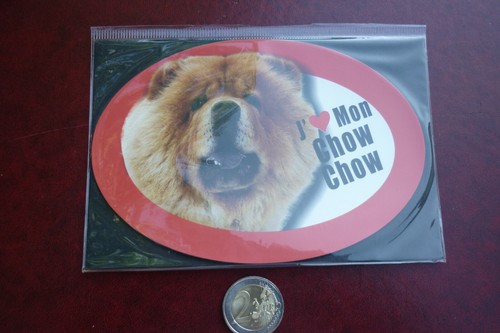 Grand magnet chien chow - magnet,