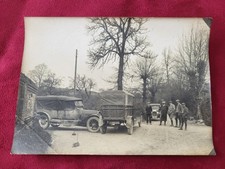 PHOTOGRAPHIE ANCIENNE - ACCIDENT de la ROUTE - VOITURE/AUTOMOBILE