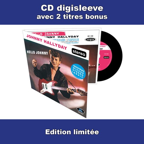 Johnny hallyday hello - cd,