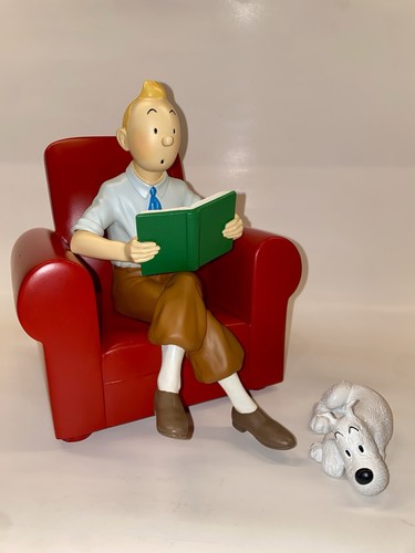 Statuette fauteuil par tintin - fauteuil,