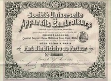 Appareils Controleurs - 1897