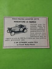 PUBLICITE NOREV LA 5 HP