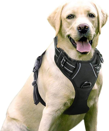 Harnais chien anti traction - harnais,