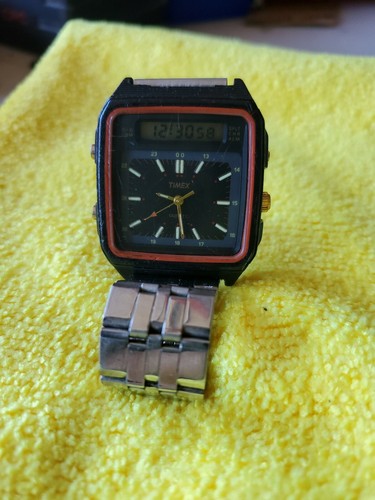 Vintage timex digital analog - vintage,