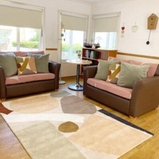 Tapis multicolore en laine