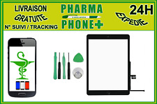 VITRE ECRAN TACTILE + STICKERS + BOUTON NOIR IPAD 7 ( A2197 - A2198 - A2200 )