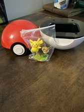 2018 POKEMON OFFICIALLY LICENSED 2" PIKACHU & EEVEE FIGURE