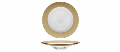 Assiette pâtes verre - en,