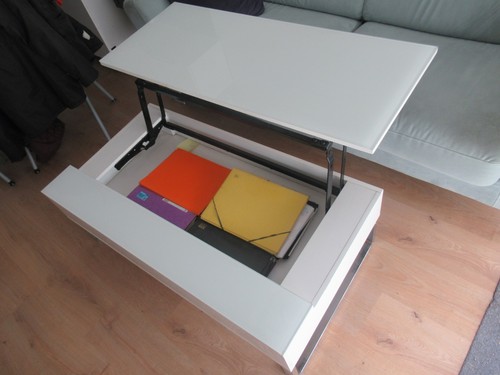 Table basse relevable