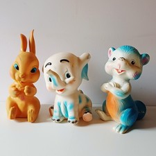 Lot De 3 Pouet Ancien Vintage