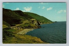 Cape Rouge Nova Scotia Canada, Aerial Scenic Cabot Trail, Vintage Postcard