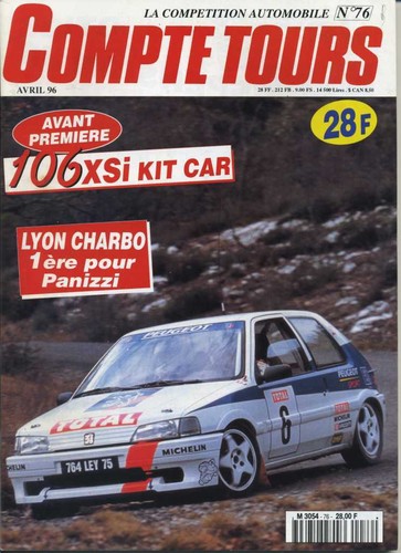 Compte tours 04 1996 - tours, 04/1996