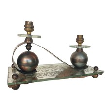 LAMPE ART DÉCO SPHÈRE EN