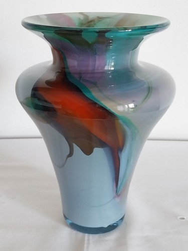 Biot vase verre décor - vase,
