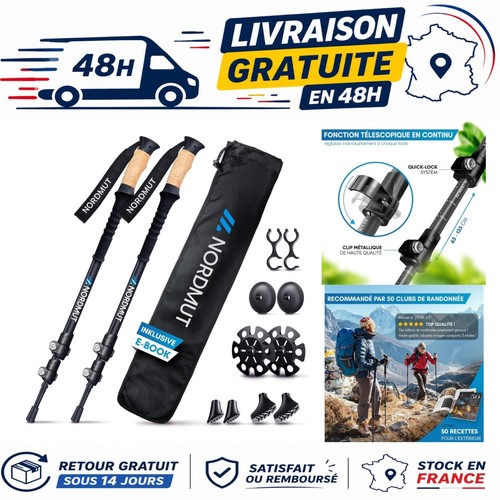 Nordmut bâtons randonnée - de,