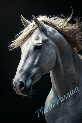 Photo cheval portrait - a4,