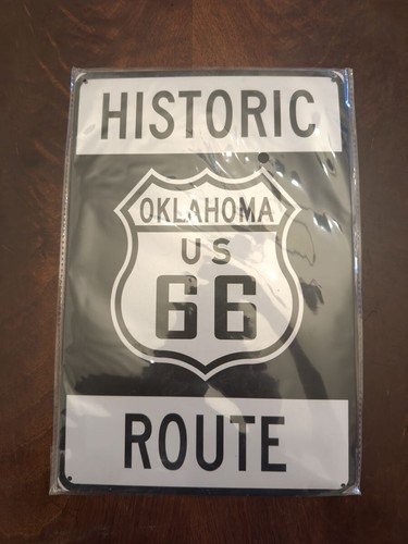 Route nostalgic art plaque - route, 66